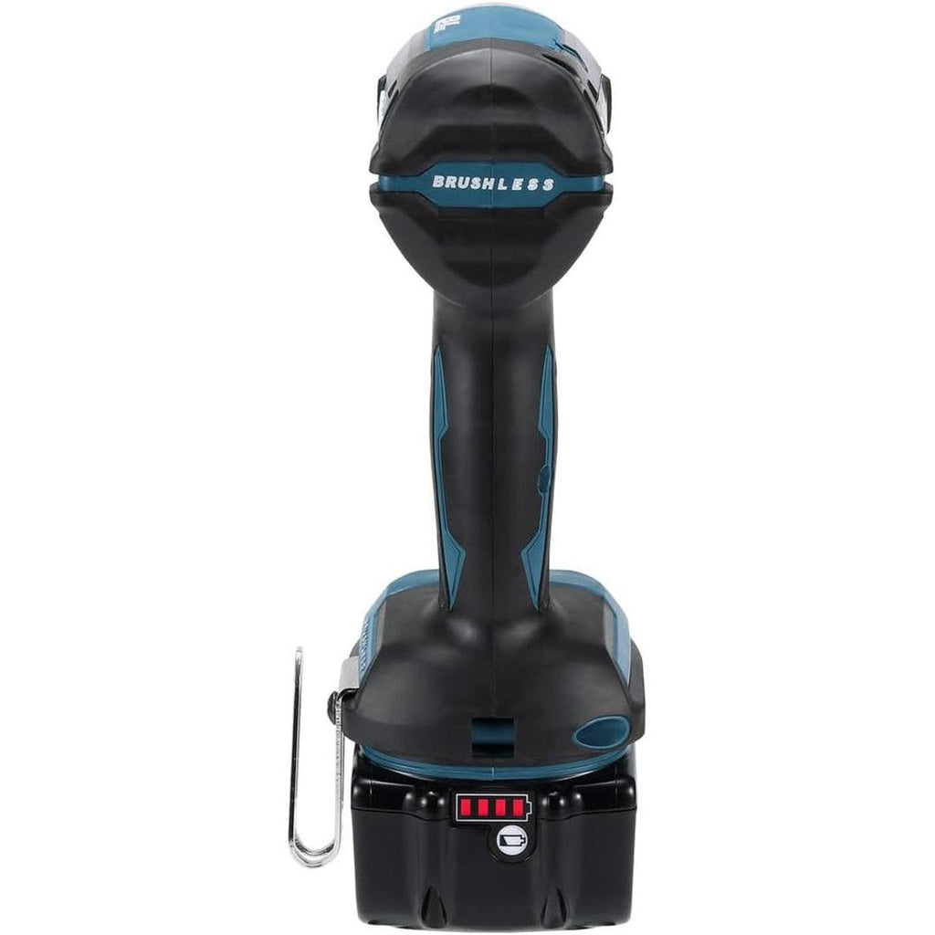 Makita DTD153RTJ 18V LXT Brushless Impact Driver Kit – Includes 2 x 5.0Ah Batteries, Fast Charger, and MAKPAC Storage Case